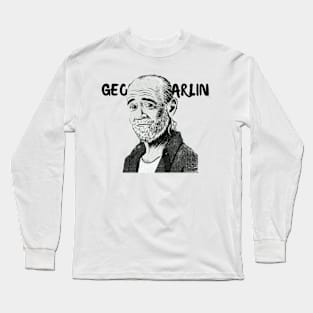 George Carlin Long Sleeve T-Shirt